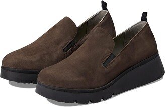 PECE406FLY (Dark Taupe Suede) Women's Shoes