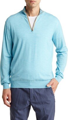 Excursionist Flex Merino Wool Blend Quarter Zip Sweater