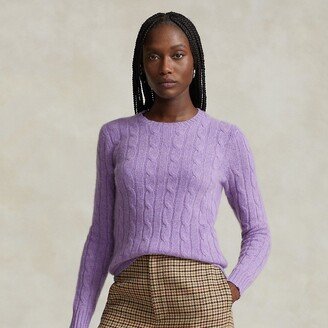 Cable-Knit Cashmere Sweater-AP