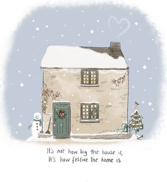 Winter Festive Cottage