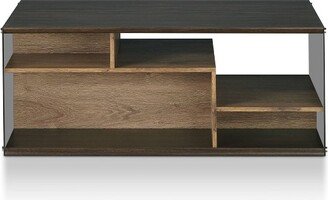 Miria Glass Sides Coffee Table Wenge - miBasics