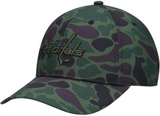 Men's Camo Washington Capitals Locker Room Slouch Adjustable Hat