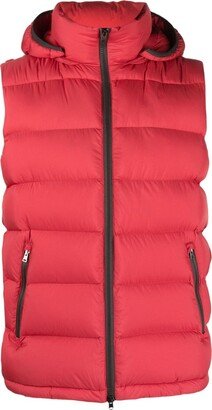 Logo-Plaque Padded Gilet