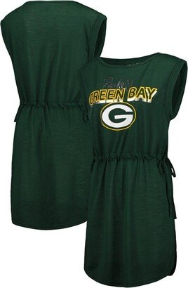 Women's G-iii 4Her by Carl Banks Green Green Bay Packers G.o.a.t. Swimsuit Cover-Up