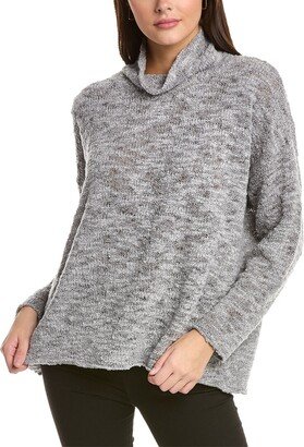 Turtleneck Wool-Blend Pullover