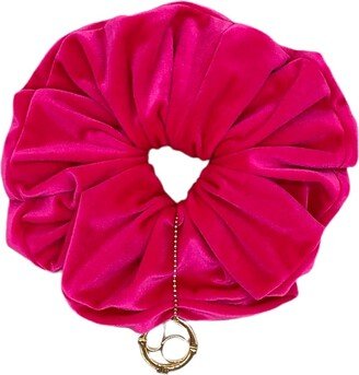 Julia Clancey Oh Halo Scrunchy - Hot Pink