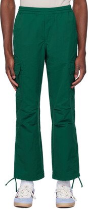 Green Drawstring Cargo Pants