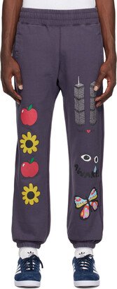 Purple Stefan Meier Edition Lounge Pants