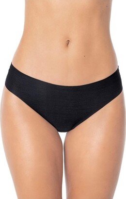 Leonia No-Ride-Up Seamle Bikini Panty - Black M