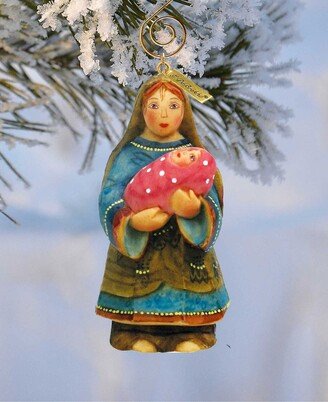 G.DeBrekht Mary Sculpted Hand, Painted Christmas Figurine