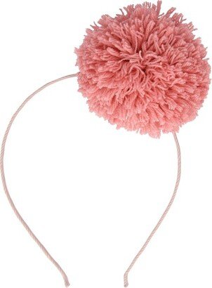 Pink Pompom Headband (Pack of 1)