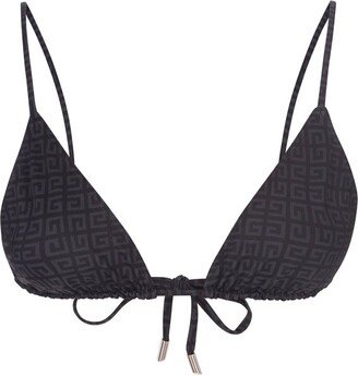 4G Motif Bikini Top