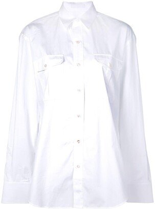 Release 03 tailored poplin shirt