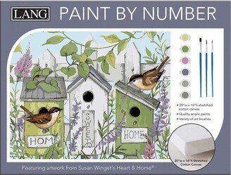 28pc Home Sweet Home Paint By Number Kit