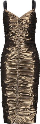 Midi Dress Bronze-AA