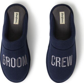 Men's Groom & Groomsmen Giftable Wedding Day Scuff Slipper