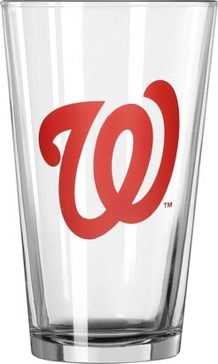 Washington Nationals 16 Oz Team Wordmark Game Day Pint Glass