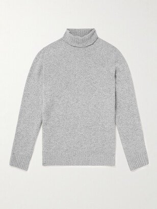 Merino Cashmere and Wool-Blend Turtleneck Sweater