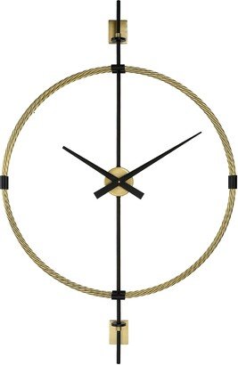 Time Flies Modern Wall Clock - 30.75 W X 48.75 H X 4 D