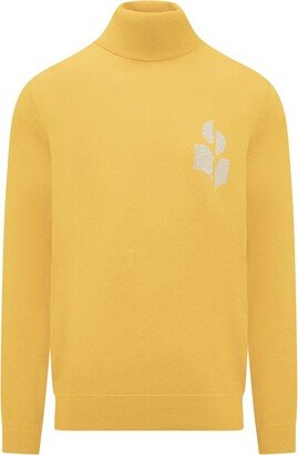 Logo Knitted Roll-Neck Jumper