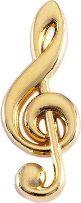 Make Heads Turn Golden Pin Treble Clef