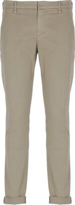 Mid-Rise Straight Leg Trousers-AB