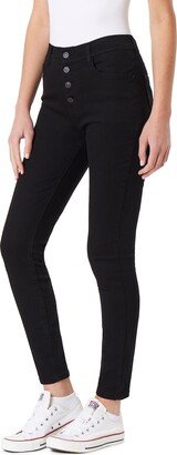 Women's Flirty Curvy Skinny High Rise Insta Stretch Juniors Jeans (Standard and Plus)