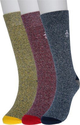 Evan Marled Crew Socks - Pack of 3