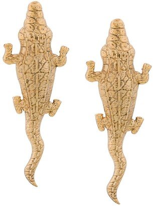 medium Crocodile earrings