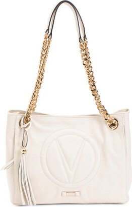 Leather Luisa Signature Tote for Women