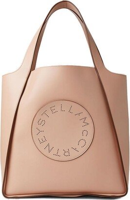 Logo Perforated Tote Bag