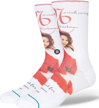 x Mariah Carey Make My Wish Come True Mens Crew Socks