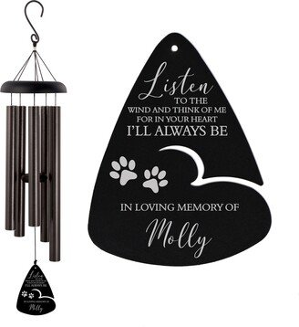 Pet Memorial Gift | Dog Wind Chime Loss Of Listen To The Remembrance