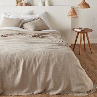 La Redoute Interieurs Linange Washed Linen Bedspread