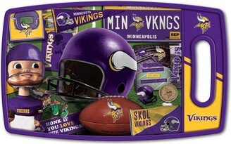 NFL Minnesota Vikings Retro Series Cutting Board