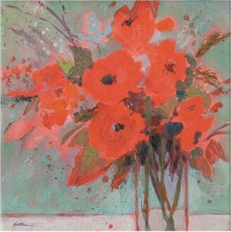 Sheila Golden The Glass Vase Canvas Art - 19.5 x 26