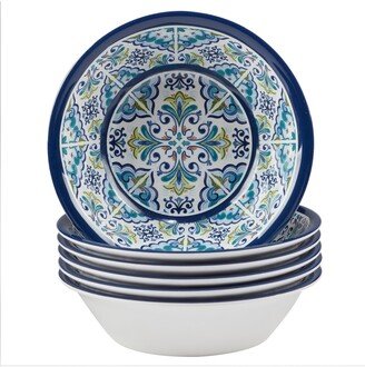 Certified Mosaic 6 Piece Melamine All Purpose Bowl