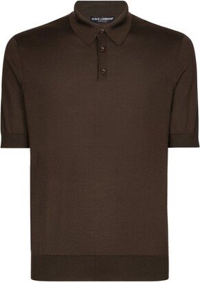 Silk Polo Shirt