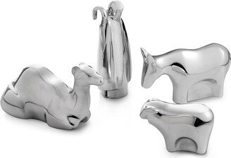 Shepherd & Animals, 4-Piece Set