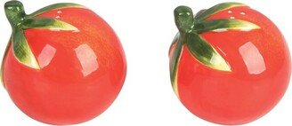 Tomato Salt & Pepper Shakers Set of 2