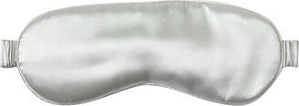 Soft Strokes Silk Pure Mulberry Silk Eye Mask Set Of Two In Silver Grey