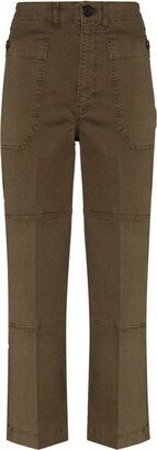 Straight-Leg Utility Trousers-AC