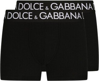 Two-pack cotton jersey boxers