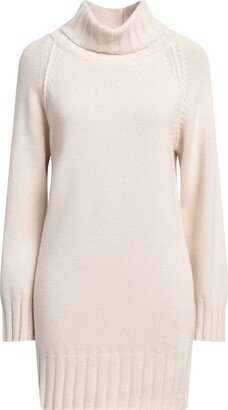 N.O.W. ANDREA ROSATI CASHMERE Turtleneck Beige-AA