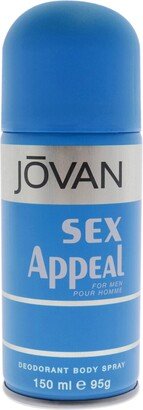 Sex Appeal by for Men - 5 oz Deodorant Body Spray