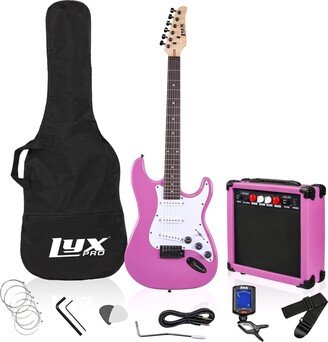 LyxPro 39 Inch Kit Electric Guitar & Electric Guitar Accessories