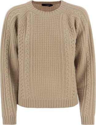 Crewneck Knitted Jumper-DJ