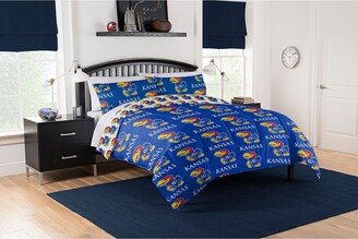 The Northwest Company COL 864 Kansas Jayhawks Full Bed in a Bag Set