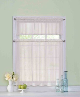 Curtain Fresh Curtainfresh 56 x 36 Tier and Valance Set