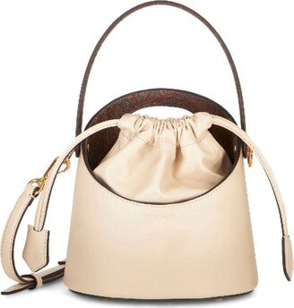 Saturno leather bucket bag-AD